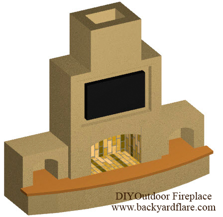 Tombstone Fireplace